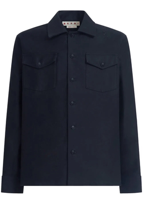 Marni twill shirt - Black