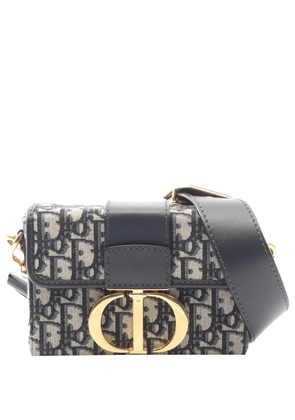 Christian Dior Pre-Owned 2021-2026 Oblique 30 Montaigne Box Bag crossbody bag - Blue
