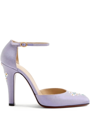 Valentino Garavani Hi Dolly fabric pumps - Purple