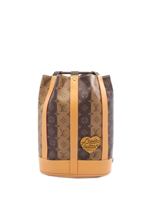 Louis Vuitton Pre-Owned 2021-2026 Nigo Monogram Reverse Randonnee backpack - Brown