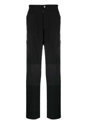 MM6 Maison Margiela panelled straight-leg cargo trousers - Black