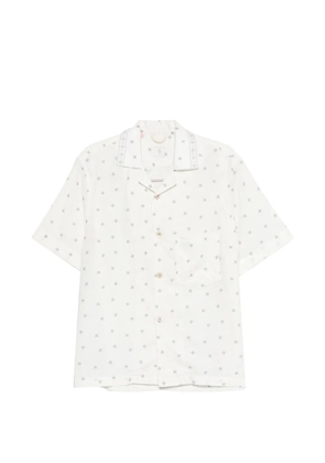 Eleventy patterned pocket shirt - Neutrals