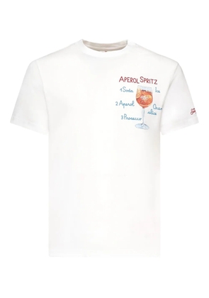 MC2 Saint Barth Aperol Spritz graphic T-shirt - White