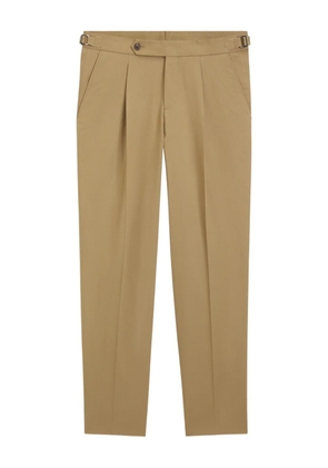 BOSS buckled tailored trousers - Neutrals