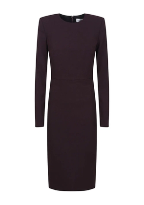Victoria Beckham long-sleeve dress - Purple