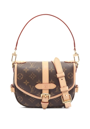 Louis Vuitton Pre-Owned 2010-2026 Monogram Mini Jacquard Saumur BB satchel - Brown