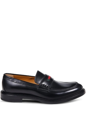 Gucci penny-strap loafers - Black