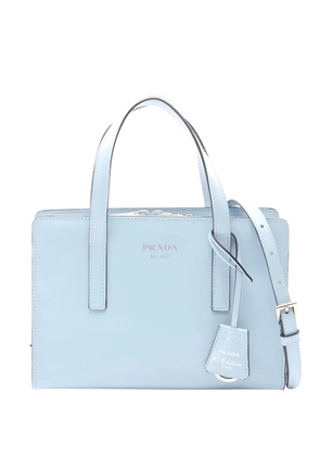 Prada Pre-Owned 2010-2026 Spazzolato Re-Edition 1995 satchel - Blue