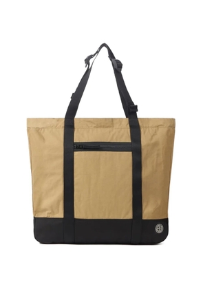 Stone Island zip tote bag - Neutrals