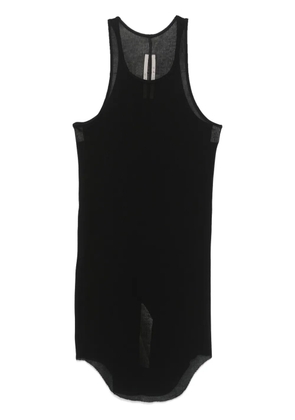 Rick Owens ribbed tank top - Black