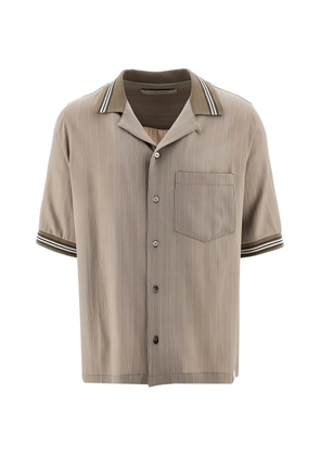 Golden Goose striped shirt - Brown