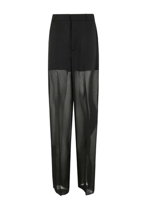 Blumarine panelled trousers - Black