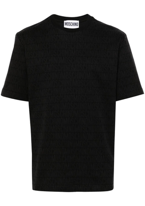 Moschino logo-print T-shirt - Black