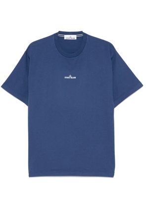 Stone Island logo-print T-shirt - Blue