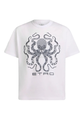 ETRO logo-print T-Shirt - White