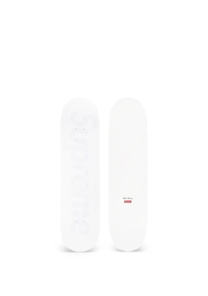 Supreme logo skateboard deck - White