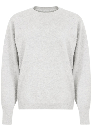 Maison Margiela crew-neck cashmere-cotton jumper - Grey