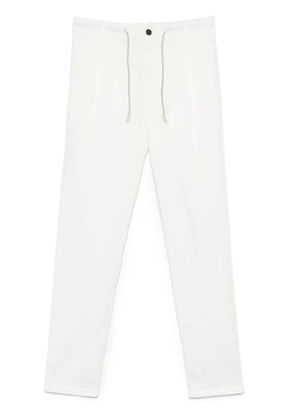 Eleventy drawstring trousers - White