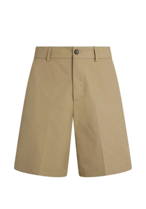 Bally button cotton shorts - Neutrals