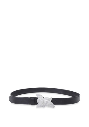 OUR LEGACY Dove leather belt - Black