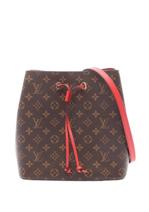 Louis Vuitton Pre-Owned 2019 Monogram Neonoe MM bucket bag - Brown