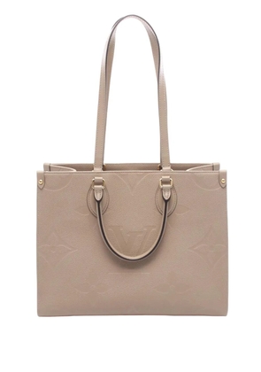 Louis Vuitton Pre-Owned 2021-2026 Monogram Empreinte OnTheGo MM satchel - Brown