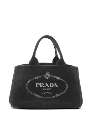 Prada Pre-Owned 2000s Canapa canvas tote bag - Black
