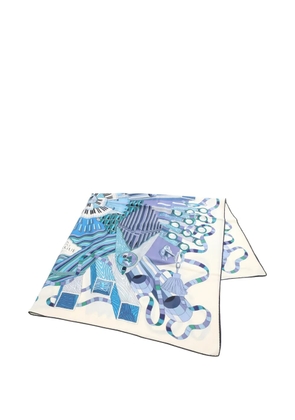 Hermès Pre-Owned 2000s Carré 140 Point d'Orgue scarf - Neutrals