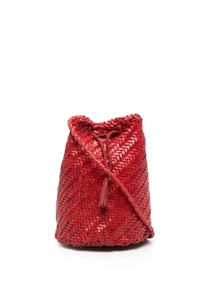 DRAGON DIFFUSION Pompom Double Jump bucket bag - Red
