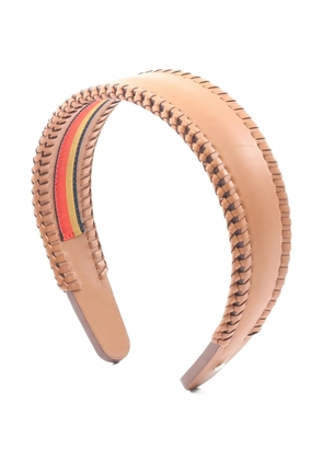 Hermès Pre-Owned Grace braided headband - Brown