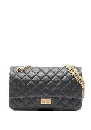 CHANEL Pre-Owned 2019 2.55 quilted chain shoulder bag - Black