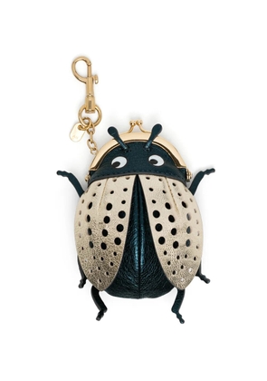 Anya Hindmarch Bug coin-purse charm - Blue