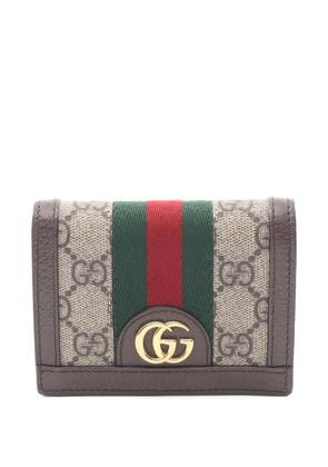 Gucci Pre-Owned 2010's bi-fold leather wallet - Neutrals