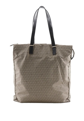 Fendi Pre-Owned 2010-2026 Micro Zucchino Nylon tote bag - Brown