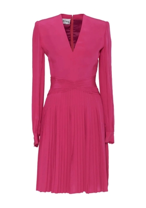 Andrè Laug Vintage pleated midi dress - Pink