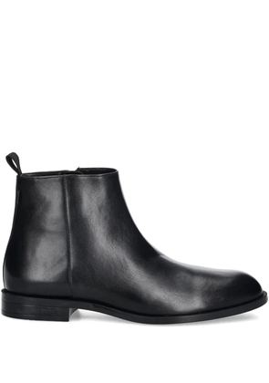 BOSS zip-up ankle boots - Black
