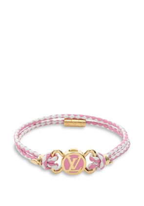 Louis Vuitton Pre-Owned 2024 LV Clic It leather bracelet - Gold