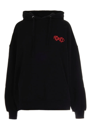 Fiorucci logo hoodie - Black