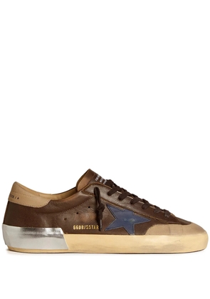 Golden Goose Super-Star leather sneakers - Brown