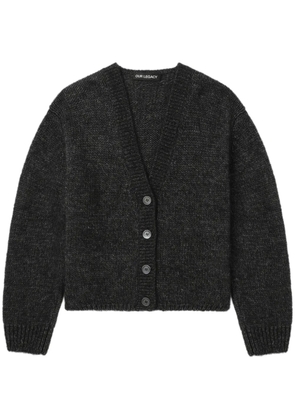 OUR LEGACY Academy cardigan - Black