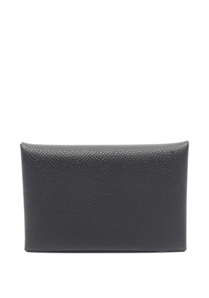 Hermès Pre-Owned 2024 Calvi coin purse - Black