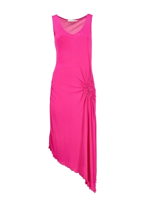 Emanuel Ungaro Pre-Owned asymmetric maxi dress - Pink