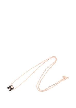 Hermès Pre-Owned 10s mini Pop H necklace - Pink