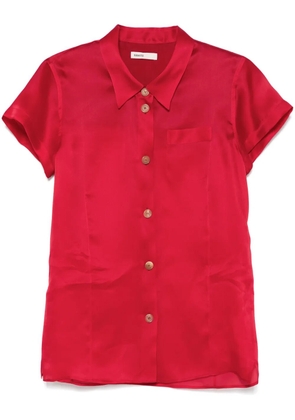 KHAITE Keefe blouse - Red
