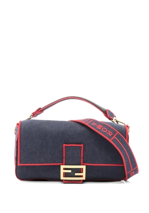 Fendi Pre-Owned 2010s Baguette denim tote bag - Blue