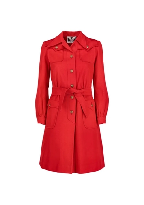 Valentino Garavani Pre-Owned belted midi dress - Red