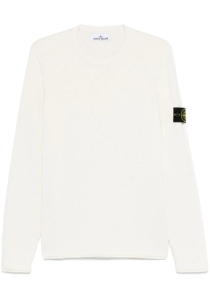 Stone Island Compass-patch sweater - Neutrals