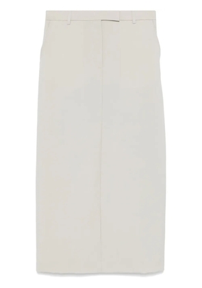 Officine Generale Oxana maxi skirt - Grey
