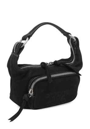 Marge Sherwood Micro City logo-detail shoulder bag - Black