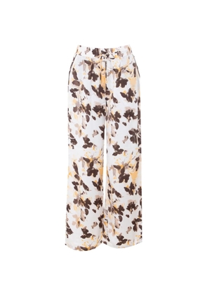 LIU JO printed trousers - White